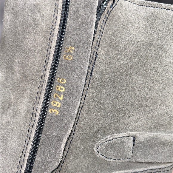 NWOT La Canadienne Gavan US 6 1/2 Gray Suede Waterproof Ankle Boot - Picture 12 of 12